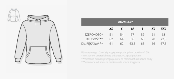 Bluza FUN Niebieska - obrazek 3