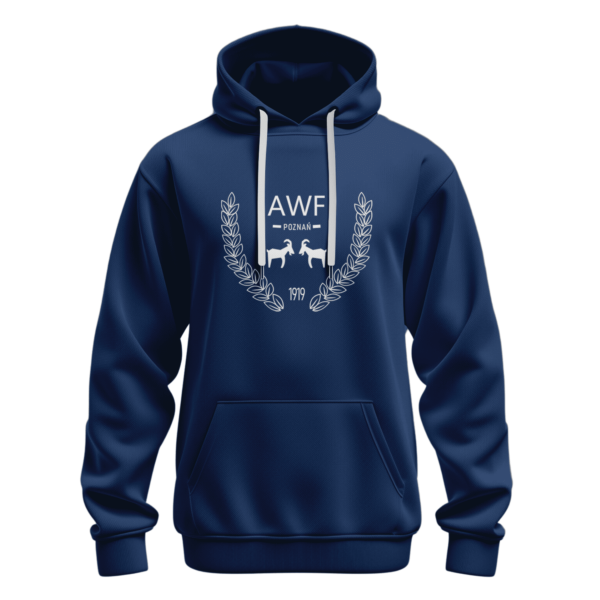 Bluza AWF Poznań Granatowe Duże