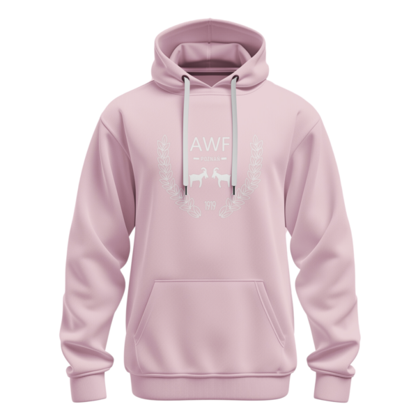 Bluza AWF Poznań Różowa Duże