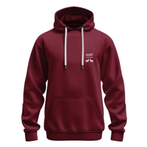 Bluza AWF Poznań Bordowa Małe