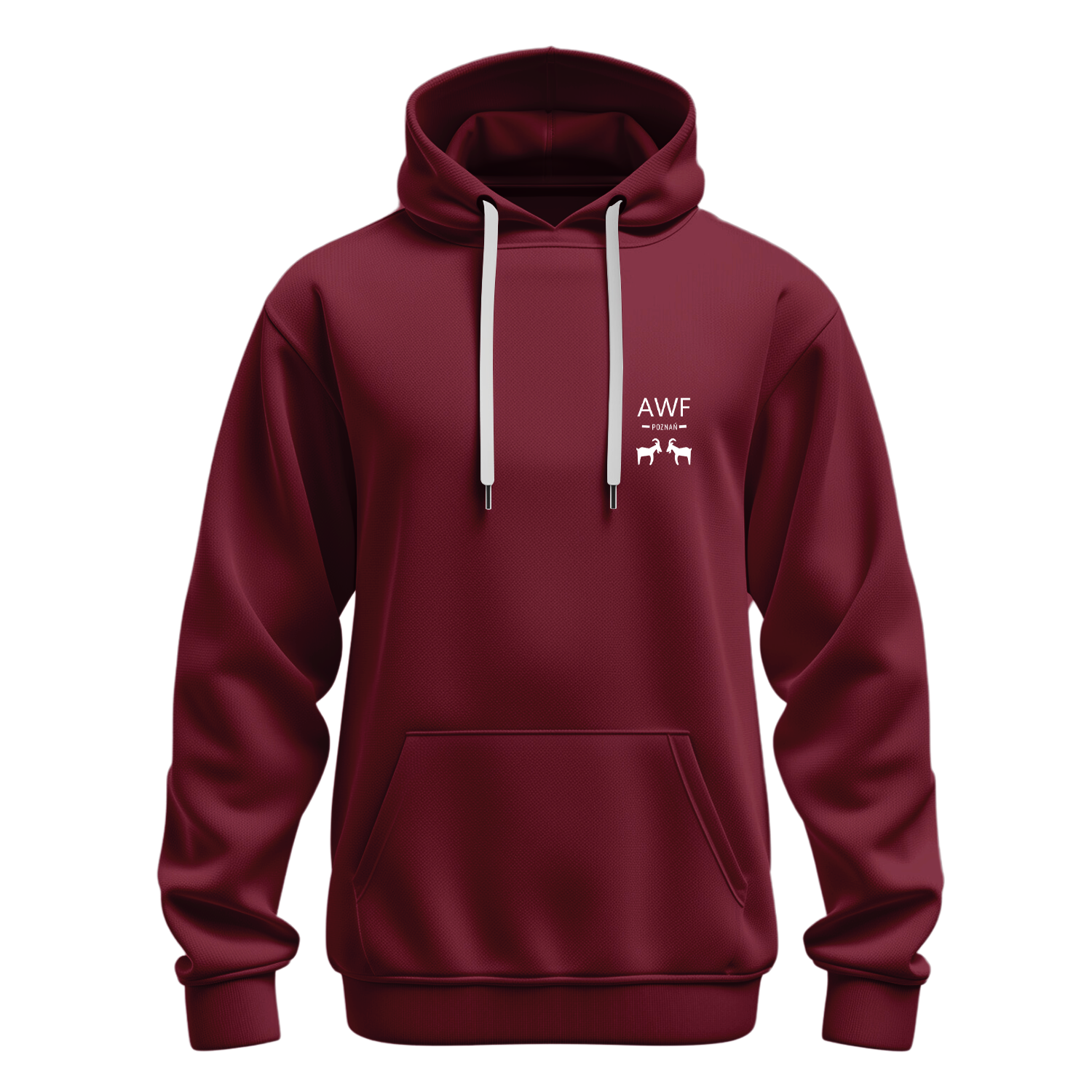 Bluza AWF Poznań Bordowa Małe