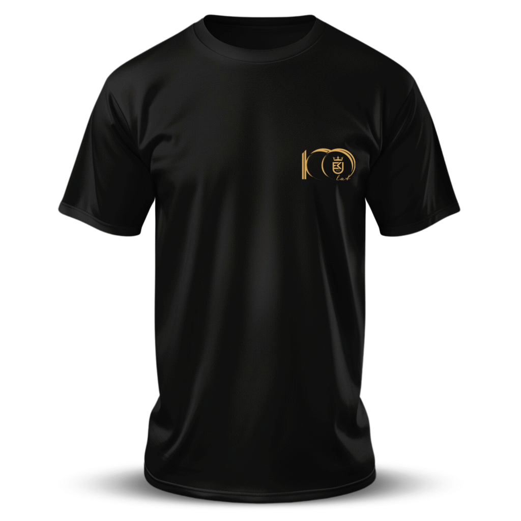 Koszulka czarna UEK 100 lat