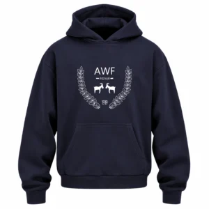 Bluza OVERSIZE AWF Poznań Granatowa Duże